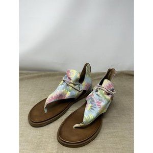 Very G Women’s Angelika Sparta Tie Dye Sandal Shoes Size 11